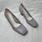 Franco Sarto Womens A-Dina Lilac Purple Leather Heels Size 7.5M Photo 2