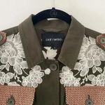 Driftwood Embroidered Military Jacket NWOT Green Size S Retail $168 Photo 10