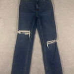 Abercrombie & Fitch Abercrombie Fitch Jeans Women 00 24R Blue Ankle Straight Ultra High Rise Photo 0