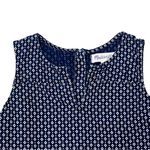 Madewell  Blue & White Women’s Daisy Dot Sleeveless Top Photo 4