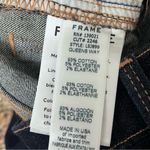 frame denim  Low Rise Skinny Jeans Women’s 25 Dark Wash Y2K Grunge Photo 5