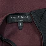 Rag and Bone Sabina Fit & Flare Racerback Dress in Port Size 2 Photo 8