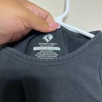 women's best Women’s Best Black Sleeveless Crop Top Athletic Small Women Photo 3