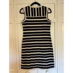 Max Studio  navy rope trim tank dress small Photo 5