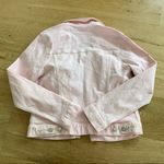 Sanctuary Kyle Cropped Denim Jacket in Rosebud Pink Photo 4