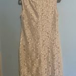 R & M Richards  Lace Mini Dress - Cream Photo 1