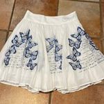 Desigual  cotton lined pleated embroidered skirt Photo 0