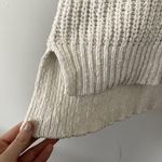 Loft heavy warm knit cotton boho vintage style long sleeved top casual shirt Photo 5