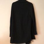 Loft Women’s Ann Taylor  long Open cardigan sweater ribbed black size medium Photo 2