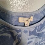 LA Hearts L.A. Hearts Cropped Knit Tank Top Blue Geo Y2K Photo 8