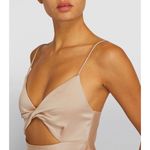 Alice + Olivia Harmony Asymmetric Twist Midi Dress Photo 1