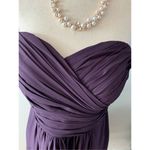 Bill Levkoff  Purple strapless dress size 14 Photo 1