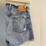 Moussy Vintage Blue Distressed Denim Jean Shorts Size 24 Photo 8