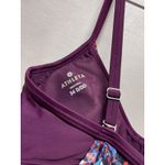 Athleta  Wild Bloom‎ Marrakesh Tankini Top/Swim Dress 34 D/DD Purple Geometric Photo 4