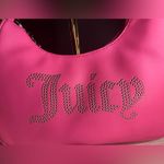 Juicy Couture  Obsession Crossbody Bag Juicy Pink Shoulder Purse Studded Logo NWT Photo 5