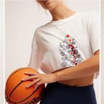 FP Movement Inspire Logo Tee in White Combo Size L Size L Photo 1