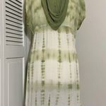 Raya Sun Beach Boutique Sage Green Tie Dye Sundress Coverup L Large Photo 1
