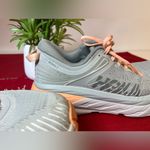 Hoka One One Bondi 7 Womens Gray 1110519 HMSH Running Shoes Sneakers Size 8.5 D Photo 1