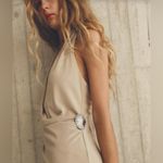 ZARA Blogger Fave Seashell Halter Dress Medium Photo 4