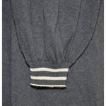 Max Studio  Ladies L Gray Sweater Dress Balloon Sleeves at Knee Career Neutral Photo 4