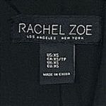 Rachel Zoe  Houndstooth Jacket Womens XS Black White Tailored EUC Photo 8