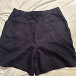 Jones Wear  Sport Dark Blue 100% Linen Shorts Photo 0