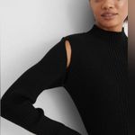NA-KD cut out ribbed knitted high neck sweater Photo 1