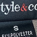 Style & Co  Brown Open Front Cardigan Photo 9