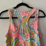 Lilly Pulitzer Pink Colorful Shell Cotton Sleeveless Mini Dress Preppy Small Photo 7