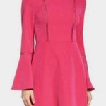 Charles Henry  Bell Sleeve Mini Dress in Barbie Pink Medium Photo 0