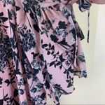 Parker  Pink Floral Cold Shoulder Mini Dress Size XS Pearl Paradise NWT Photo 7