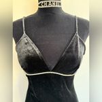 Wild Fable  Black Velvet Chemise Photo 3