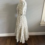 Dear Georgie Elizabeth Dress in Leaves Size‎ Small NWT 100% Cotton Gray Photo 3