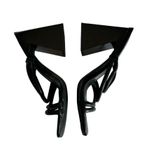 Abound  Women's Austyn Tubular Strappy Block
Heel Black Platform Sandals Size 6 Photo 2