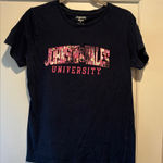 Jansport  Navy Blue Johnson & Wales Relaxed Fit T-Shirt Photo 0