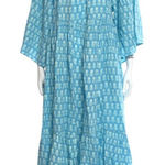 Anaak Amina Bell Maxi Dress in blue bell S NWT Photo 0