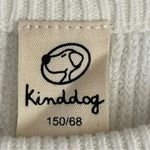 Kinddog Unique Long Sleeves Cropped Girl Womens Ivory Red Winter Cozy Sweater S White Photo 5