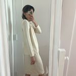 St. John Vintage 3 piece bandeau, skirt and cardigan set Photo 2