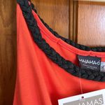 MAJAMAS NWT maternity nursing tank top coral braided neck size XL Pink Photo 3