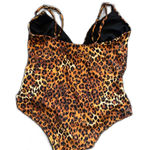 Leopard Large‎ One Piece Swimsuit Brown Photo 3