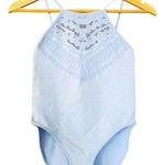 Free People Intimately Bodysuit Cutout Sleeveless Purple Size Medium/Large NEW Photo 0