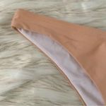Zaful Nude Tan Light Brown Cheeky Coverage Bikini Bottoms Sz S Photo 5