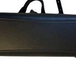 Michael Kors Graham Convertible Crossbody Handbag Satchel Black Leather Gold Photo 4