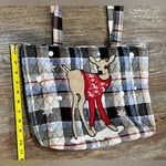 Vera Bradley “Merry Mischief Snow Day” Small Vera Tote-Plaid w/Holiday Deer Photo 6