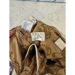 XOXO Vintage  Y2K faux leather shoulder hobo bag knotted handles shimmery white Photo 13