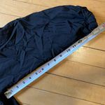 ZARA TRF Satin Black Bomber Jacket Photo 8