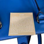 Michael Kors  Hamilton Leather Tote Purse Bag Heritage Blue Goldtone NWOT Photo 13