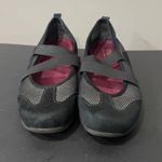 Murano American Sport Black Leather Comfort Womens 9.5 WIDE Slip On Walking Shoe Size undefined Photo 4