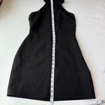 NBD Fiona Dress black strappy open back small fitted open back Photo 13