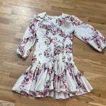 Zimmermann  honor corset dress in floral cream Photo 1